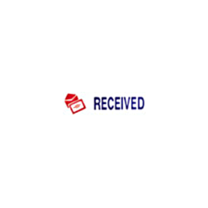 Accustamp Received - 2 Color