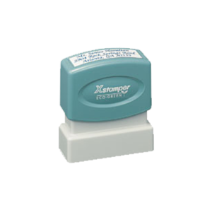 N10 Pre-Inked Return Address Stamp 1/2" x 1-5/8"