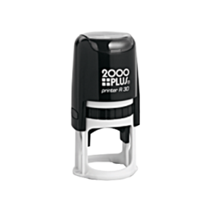 Printer R 30 Round Stamp