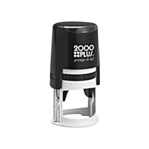 Printer R 40 Round Stamp