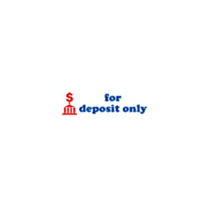 Accustamp For Deposit Only- 2 Color